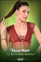 iStripper - Talia Mint - I'll Be Coming Shortly